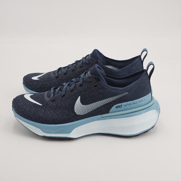 NEW Nike ZoomX Invincible 3 Womens 8 Running Shoe Armory Navy Denim Turquoise - Picture 8 of 12